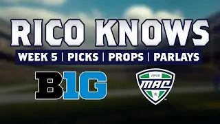 RicoKnows The BIG10 & The MAC - Week 5
