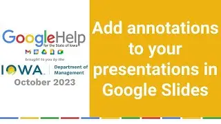 Add annotations to your presentations in Google Slides