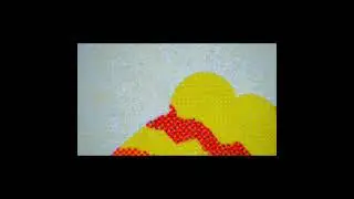 DOT Chiyogami - Ice Cream Origami Paper Microscopic Zoom! #shorts