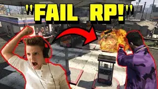 Trolling The Angriest Role-player Ever - (GTA 5 RP)