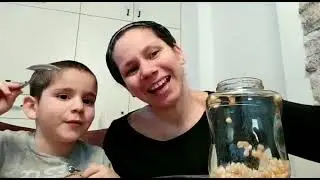#דברים_מגניבים_לעשות_עם_הילדים_בבית_כשמשעמם #76 ניסוי שוקע/צף בעזרת גז (סודה וחומץ)