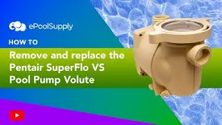 Pentair SuperFlo VS 1.5HP Variable Speed Pool Pump Volute - Quick Fix