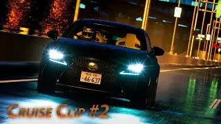 A Rainy Night Drive | Gran Turismo Sport Cruise Clip #2