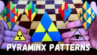 6 PYRAMINX PATTERNS [AWESOME & EASY] - Checkerboard, Superflip & more