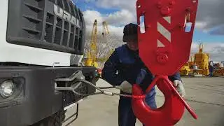 Инструкция по переводу автокрана ЧЕЛЯБИНЕЦ в транспортное положение