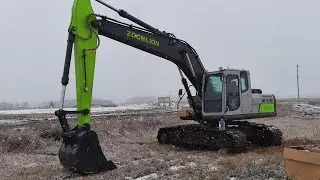 как я получал новый экскаватор Зумлион Китай в моде часть 2