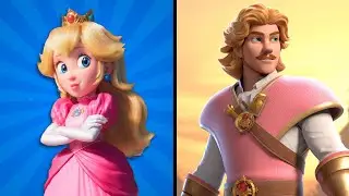 Mario but Girl | Luigi Female version | Princess Peach but Prince Peach | Swap Gender