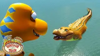 The Sneaky Diana Deinosuchus! | Dinosaur Train