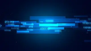 Binary Code Background