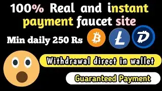 100% Real site and Instant withdrawal in wallet || paytm|| Gpay || coinbase|| wazirx ||coinkitwallet