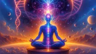 528 Hz, DNA Repair and Positive Transformation | Meditation: DNA Crystal Energies