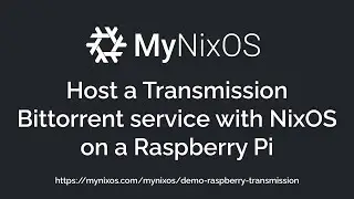 Host a Transmission Bittorrent service with NixOS on a Raspberry Pi
