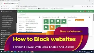 How to Fortinet Firewall Web Sites Block & Disable Urdu/Hindi