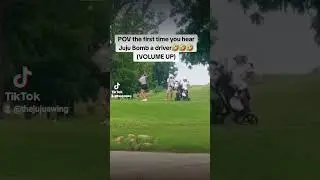 Juju Peterson Startles Golf Fan