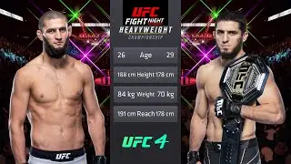 Khamzat Chimaev vs Islam Makhachev Full Fight - UFC Fight Of The Night