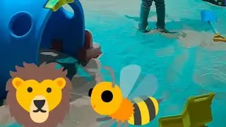 kum havuzu eğlenceye devam😂😍😍😍