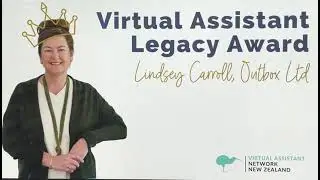The New Zealand Virtual Assistant Awards 2021 - Legacy Award