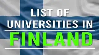 List of universities in Finland / Top Universities to study In Finland