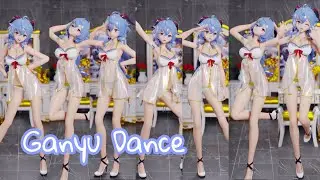 Genshin Impact MMD/60FPS || Ganyu Dance || 소녀시대 '소원을 말해봐 (Genie)