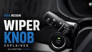 TATA NEXON 2023 XZ+(S) WIPER KNOB EXPLAINED | HOW TO USE WIPER FEATURES !!