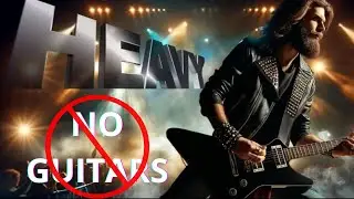 Drums & Bass Only: Hard Rock Metal Backing Track in D