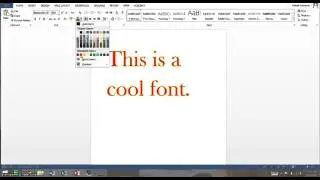 Video Tutorial  -  Microsoft Word Tutorial 1