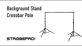 Background Stand Crossbar Pole (4-piece)