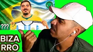 REACTING TO FUTPARODIAS - A SONG FOR BRAZILIANS WHO ROOT FOR ARGENTINA