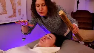 ASMR Energy Clearing with Rainstick to Soothe you to Sleep