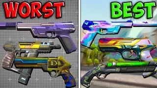 Ranking Every FREE Agent Skin In VALORANT