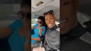 Destiny Etiko Welcomes James Brown For A Movie Set #nollywood #nollywoodmovies