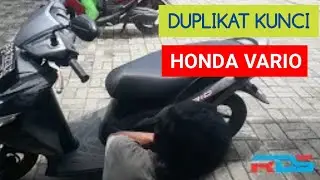 cara duplikat kunci motor - honda vario tanpa bongkar