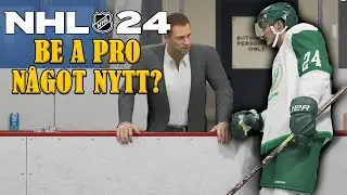 NHL 24 På Svenska- BE A PRO - Något Nytt I År?