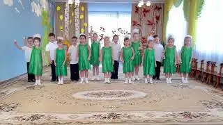 МБУ дс 51 «Чиполлино» .Хор «Бабочки».Песня «Прощание с дождем»