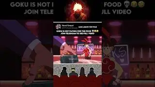 Naruto squad reaction on goku 😂😂