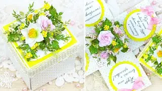 flower card explosive box surprise box 