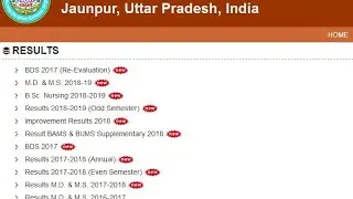 B.A,BSc,M.A,MSc,BCom Result//Veer Bahadur Singh purvanchal university Result 2020-21/vbspu ka result