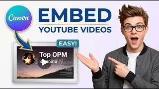 How to Embed a YouTube Video in Canva [2026] [Easiest Way]