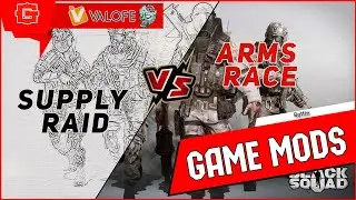 BLACK SQUAD MODS! ARMS RACE VS SUPPLY RAID