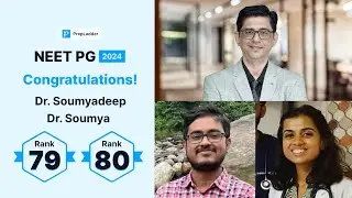 AIR- 79 & 80 Shares their NEET PG '24 Success Story with Dr. Deepak Marwah!