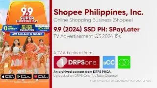 SPayLater Installment on 9.9 (2024) Super Shopping Day TV Ad Q3 2024 15s (Philippines) [BCC/ST]
