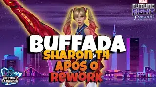 SHARON T-4 (APÓS O REWORK) RE-TESTES PVE - MARVEL FUTURE FIGHT