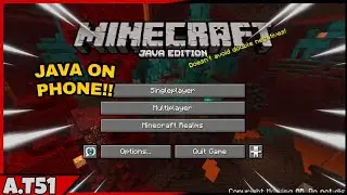 [Android] How To Play Minecraft Java Edition ON YOUR PHONE NO LAG!!! [No Root]