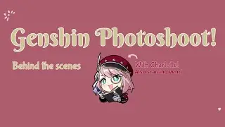 Taking Photos of a Stranger in Genshin as Charlotte! | Genshin impact