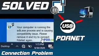 [SOLVED] : PdaNet ERROR - Your computer is running adb.exe and causing compatibility issue.....
