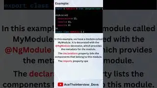 What is a module in Angular? 