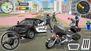 Police Car Chase Simulator 3D Game - Real Cop Cars Driving Simulator 2025 - Android GamePlay
