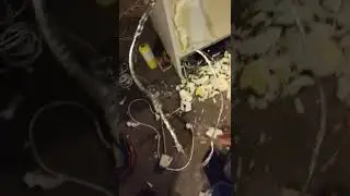 утечка в обратке, забита капиллярка. ремонт холодильника