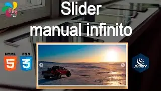 Slider manual infinito con HTML, CSS y Jquery