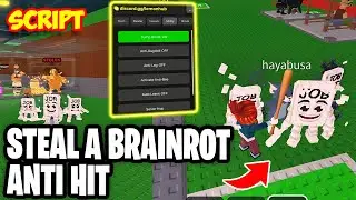 [ANTI HIT UPDATE🔥] LEMON HUB STEAL A BRAINROT SCRIPT *NO KEY* 💯 ANTI HIT + TURRET DESTROYER & MORE